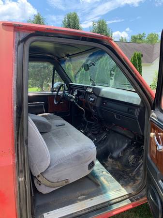 mud truck interior
